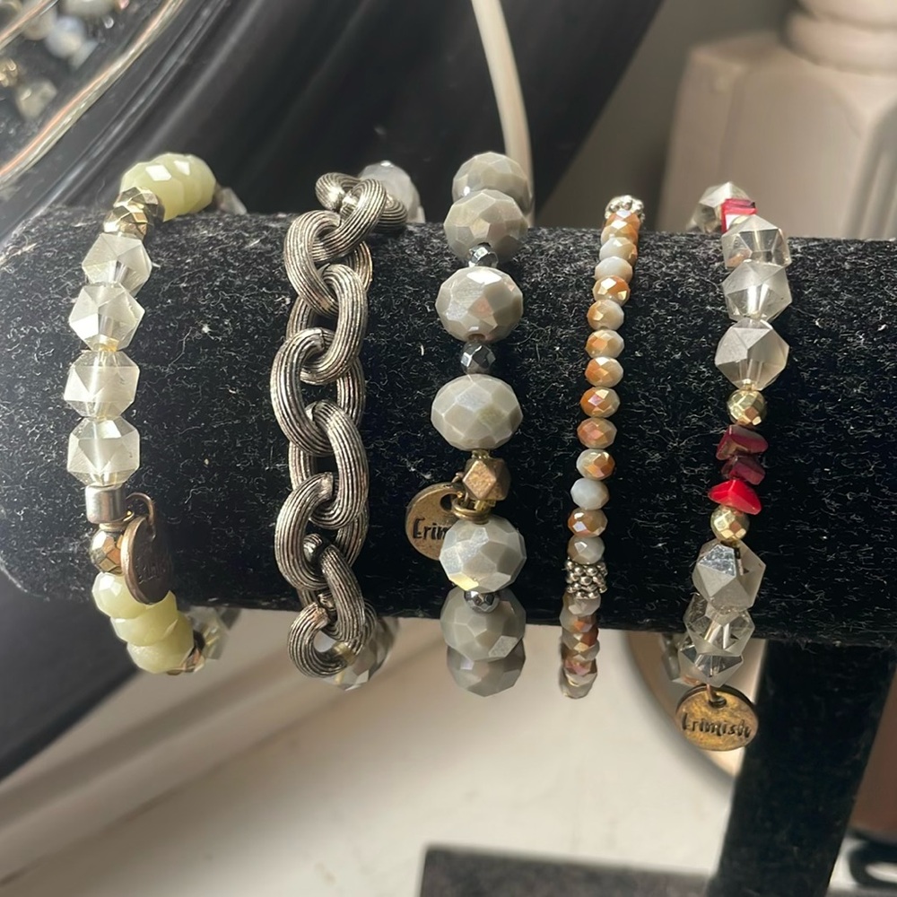 Set of 10 Erimish bracelets